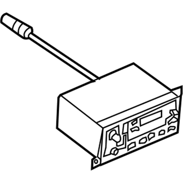 Mopar 56038933AB Radio-AM/FM Cassette