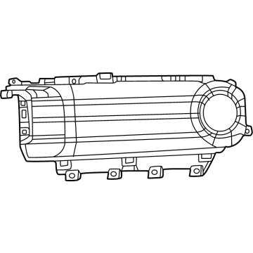 Mopar 7FU091S4AB BEZEL-PASSENGER AIR BAG