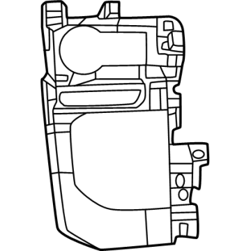 Mopar 7FS74TX7AB BEZEL-SPEAKER GRILLE