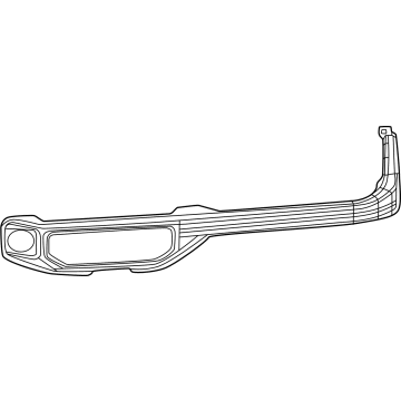 Mopar 7FS84TX7AC BEZEL-GRAB HANDLE