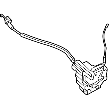 2020 Ram ProMaster City Door Latch Assembly - 68259361AA