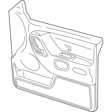 Mopar TM051T5AA Panel Front Door Trim