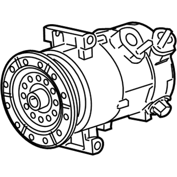 Jeep Patriot A/C Compressor - 5058228AI