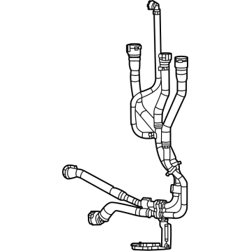 Mopar 68412154AC HOSE-COOLANT