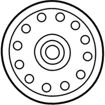 Chrysler Fan Motor - 5066162AA