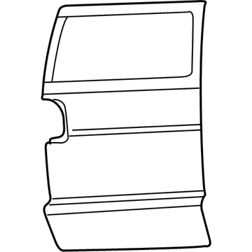 Mopar 55075142 Panel Side Corner