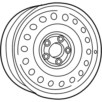 Jeep Compass Spare Wheel - 4726602AA