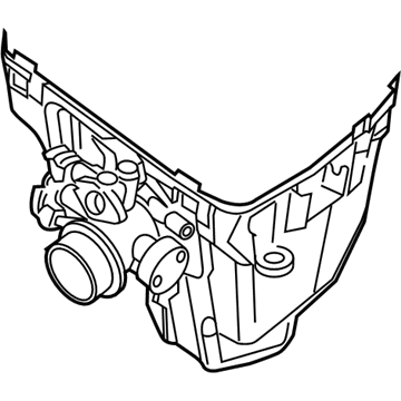 Mopar 4891317AB Body-Air Cleaner