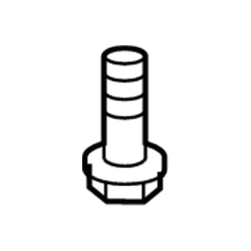 Mopar 6512814AA Bolt-Hex FLANGE Head