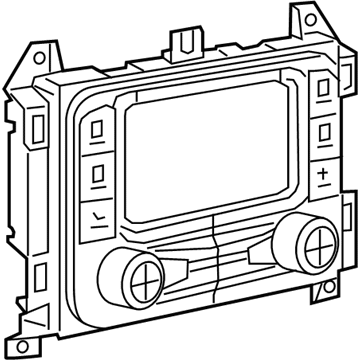 Mopar 68428543AF Radio-Multi Media