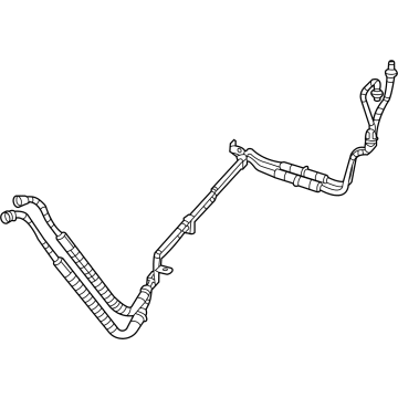 Ram 1500 Transmission Oil Cooler Hose - 68430014AC