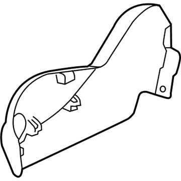 Mopar 5LJ23DX9AB Shield-Passenger OUTBOARD