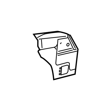 Mopar 5112793AG Extension-Quarter To Floor Pan