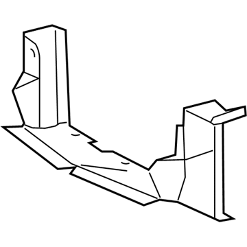 Mopar 5135389AA Duct-Radiator Air