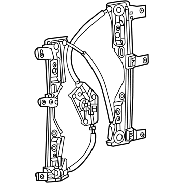 Jeep Window Regulator - 68292083AA