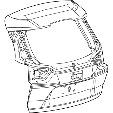 Mopar 6RW71DX9AI LIFTGATE