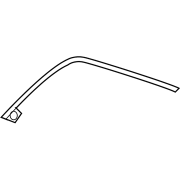 Mopar 4805839AD Molding-Rear Door