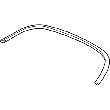 Mopar 5170498AA Cover-Rear Bow Wiring TROUGH