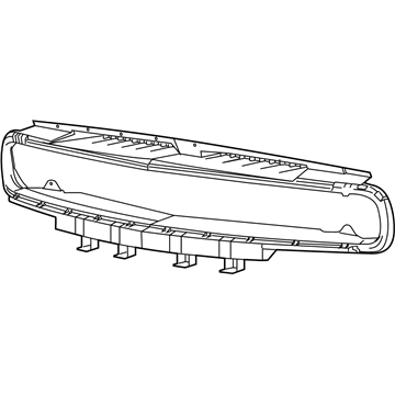 Mopar 68258751AB Reinforce-Grille