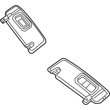 2021 Chrysler Pacifica Sun Visor - 7BC60PD2AB