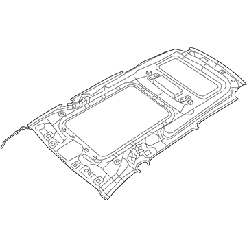 Mopar 6EV03PD2AG Headliner