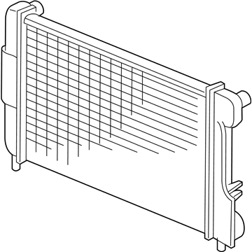 1990 Dodge Dakota Radiator - 52029031