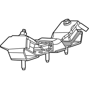 2024 Jeep Wagoneer Engine Mount - 68441342AD