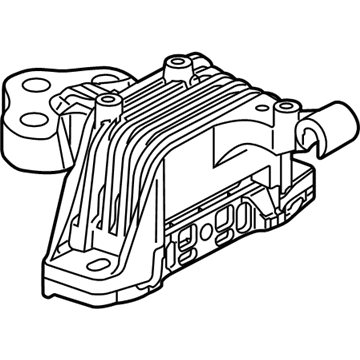 Jeep Cherokee Transmission Mount - 68347537AD