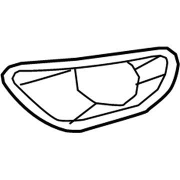 Mopar 68138359AA Bezel-Fog Lamp