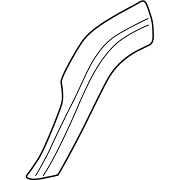 Mopar 5JH56TZZAG APPLIQUE-Rear Door