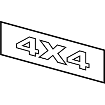 Mopar 5EH11PA1 4X4 Outline