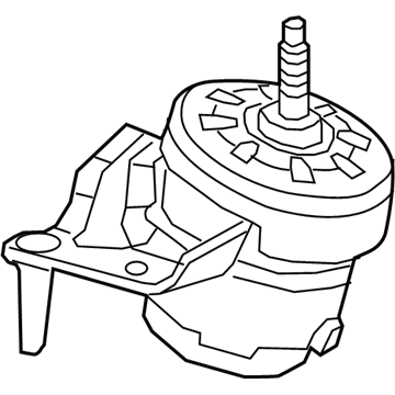 2022 Jeep Wrangler Engine Mount - 68622628AA