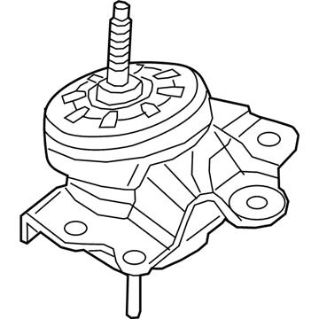 2022 Jeep Wrangler Engine Mount - 68412217AB