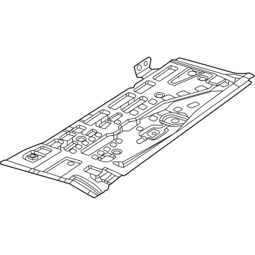 Mopar 68534825AA PAN-FRONT FLOOR