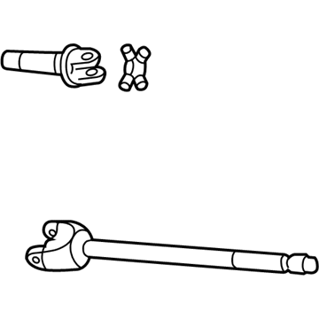 Mopar 5086667AB Cv Axle Assembly-Joint Half Shaft Left, Front Left