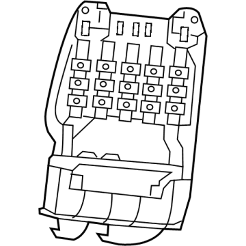 Mopar 7FM18TX7AA PANEL-FRONT SEAT BACK