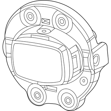 Mopar 68410368AB Front Fog Lamp