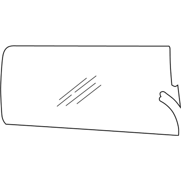 Mopar 4084511 Glass-Side Cargo Door