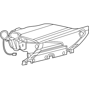 Chrysler Glove Box - 1UY49DX9AD