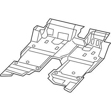 Mopar 6LJ69TX7AD Carpet-Rear Floor