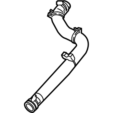 2022 Jeep Wrangler Radiator Hose - 68280781AD