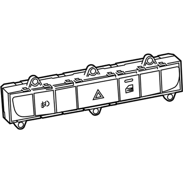 2022 Ram ProMaster 1500 Hazard Warning Switch - 5MK27JXWAA