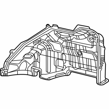 Mopar 68428086AA SILENCER-WHEELHOUSE Inner