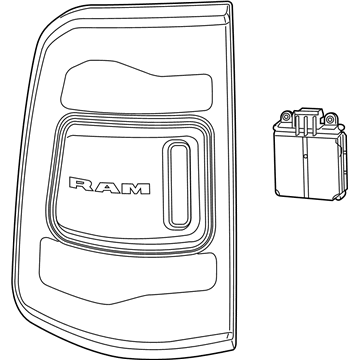 Mopar 55112993AD Lamp-Tail