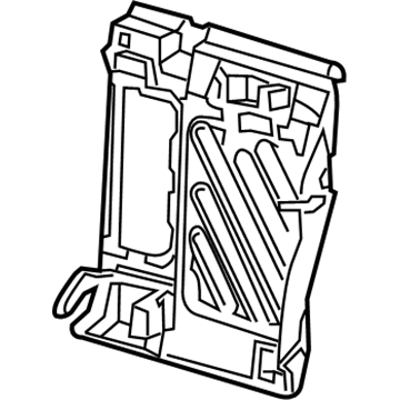 Mopar 68080813AA Frame-Rear Seat Back