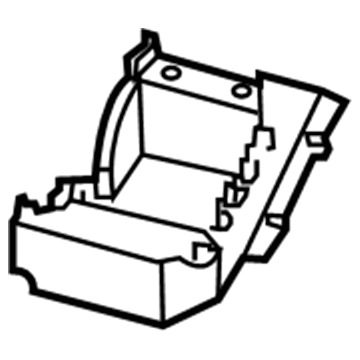 Mopar 5143596AA Bin-Floor Console