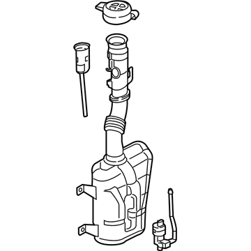 Mopar 68311687AA Reservoir-Windshield Washer