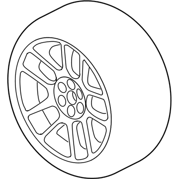 2004 Dodge Viper Spare Wheel - TW85XZAAA