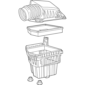 2022 Chrysler Voyager Air Filter Box - 68188641AB