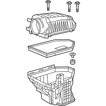 Chrysler 300 Air Filter Box - 68413349AB